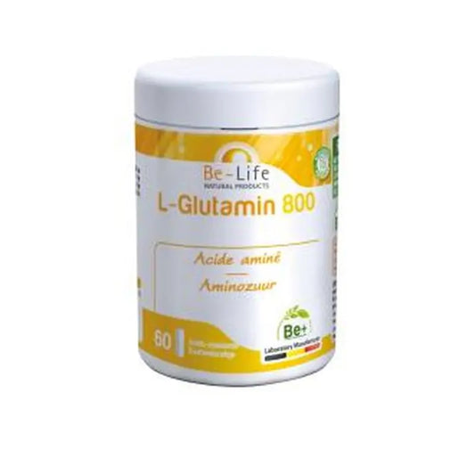 Be-Life L-Glutamine 800 Mg. 60Caps.