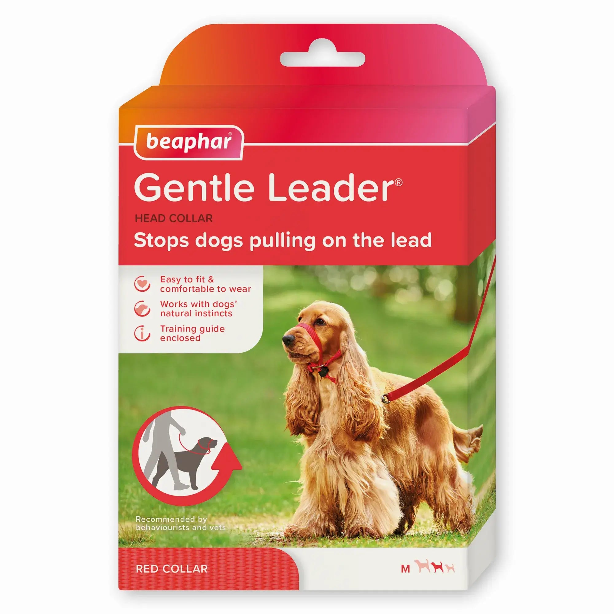 Beaphar Gentle Leader Size M Red, 1 piece