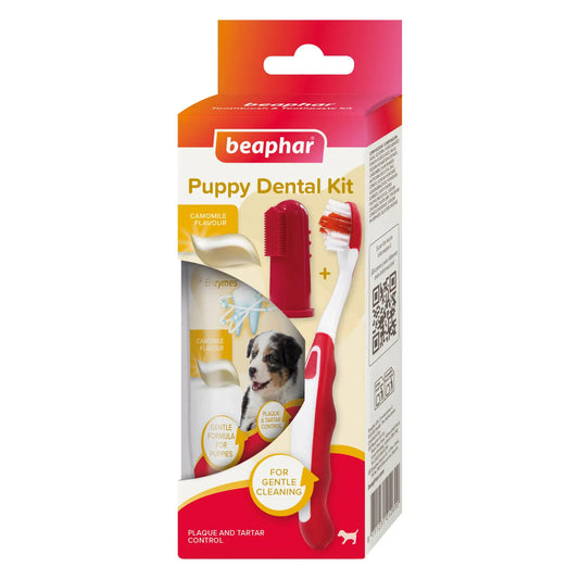 Beaphar Puppy Dental Pack Toothpaste + Toothbrush