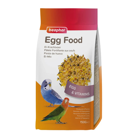 Beaphar Parakeet Egg Paste Parakeets Lovebirds Parrots, 150 g