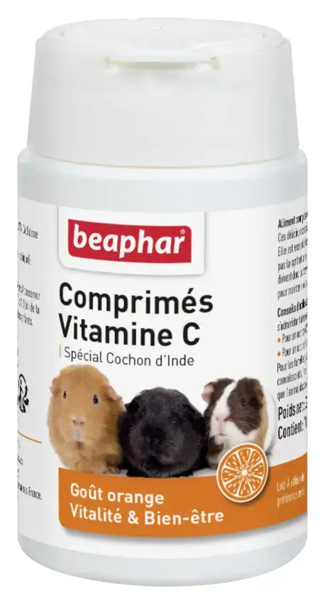 Beaphar Vitamin C Cobayas, 100 cpd