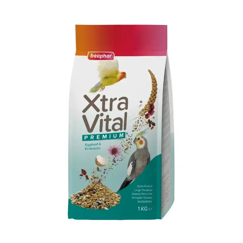 Beaphar Xtravital Large Parakeets, 1 kg