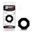 Beast Rings Super Flexible Polygonal Penis Ring 2.2 Cm Black