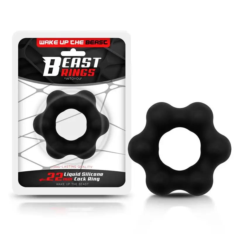 Beast Rings Cock Ring Liquid Silicone 2.2 Cm