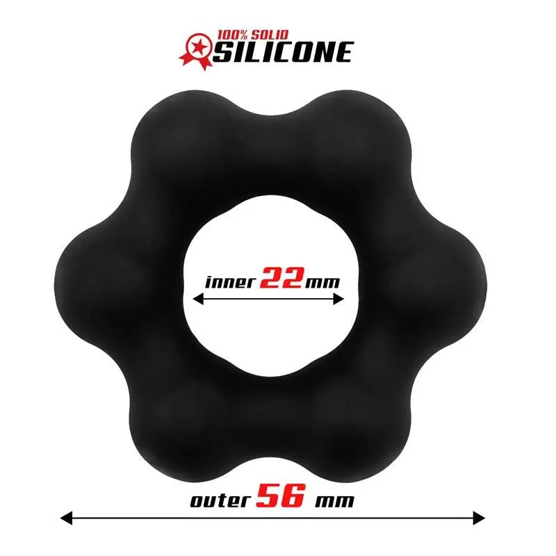 Beast Rings Cock Ring Liquid Silicone 2.2 Cm