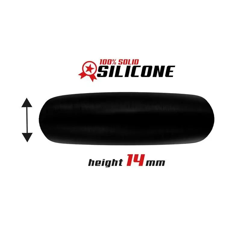 Beast Rings Solid Silicone Penis Ring 5.5 Cm Black