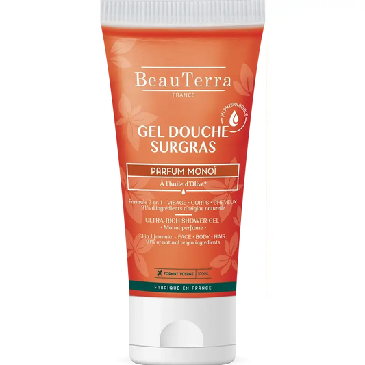 Beauterra Body Hygiene Shower Gel Monoï 100 Ml