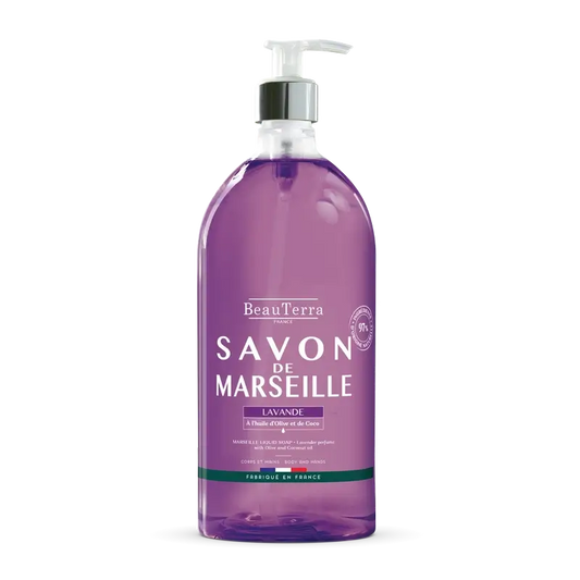 Beauterra Marseille Soaps Marseille Soap Lavender , 1000 ml