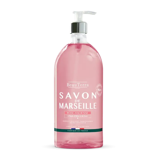 Beauterra Marseille Soaps Antique Rose Marseille Soap , 1000 ml