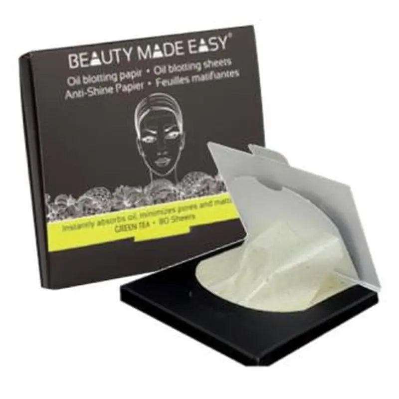 Beauty Made Easy Green Tea Mattifying Papers 80Sheets.