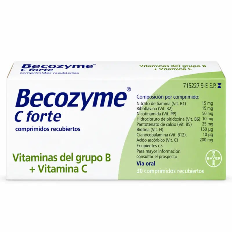 Becozyme C Forte, 30 Tablets