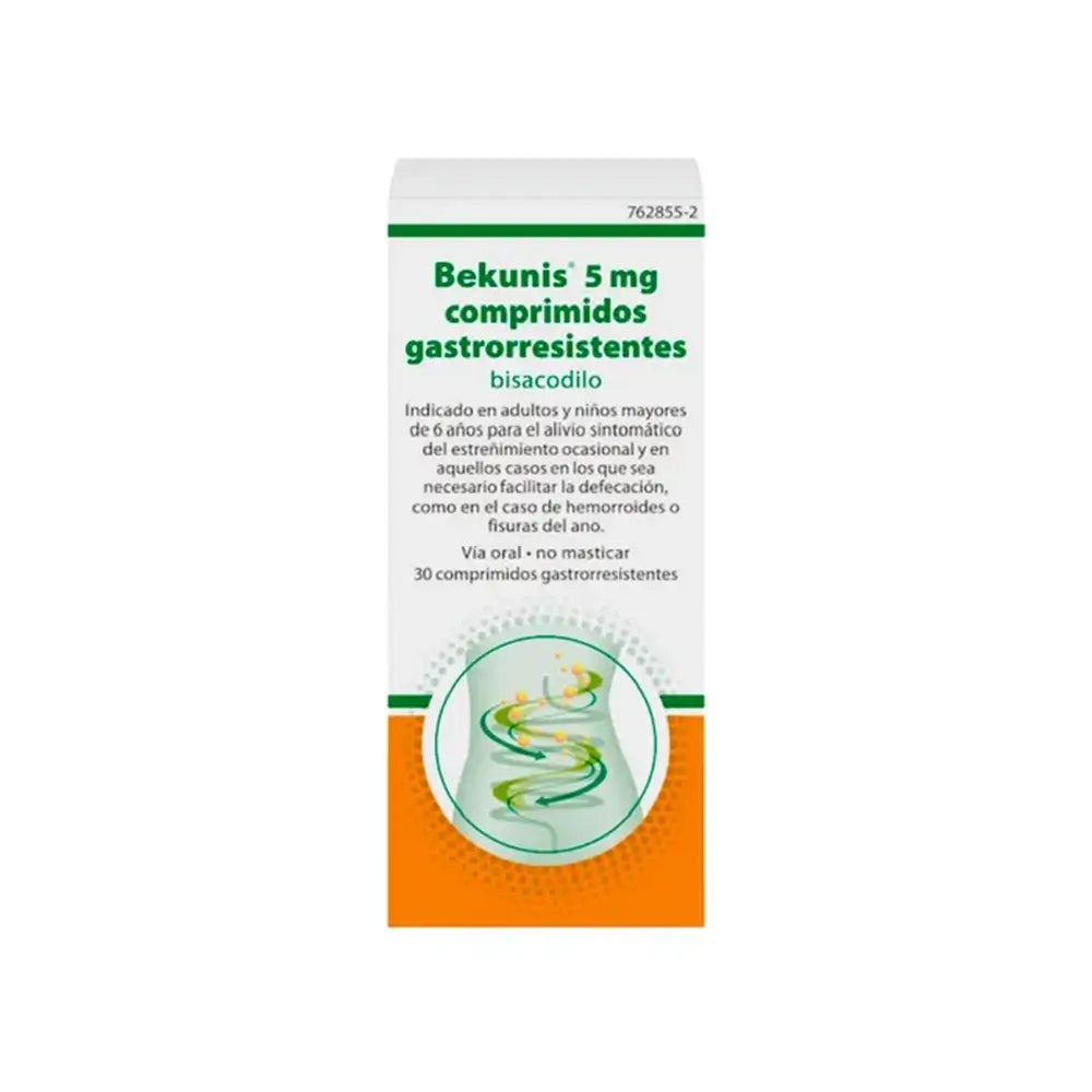 Bekunis 5 mg gastroresistant tablets