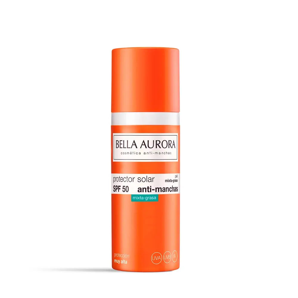 Bella Aurora Anti-Blemish Sunscreen Spf50. Oily-Mixed Skin, 50 ml
