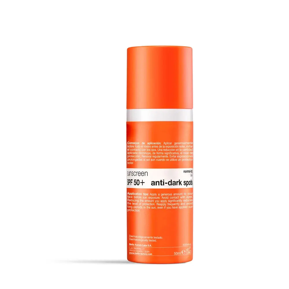 Bella Aurora Anti-Blemish Sunscreen Spf50+. Normal-Dry Skin, 50 ml