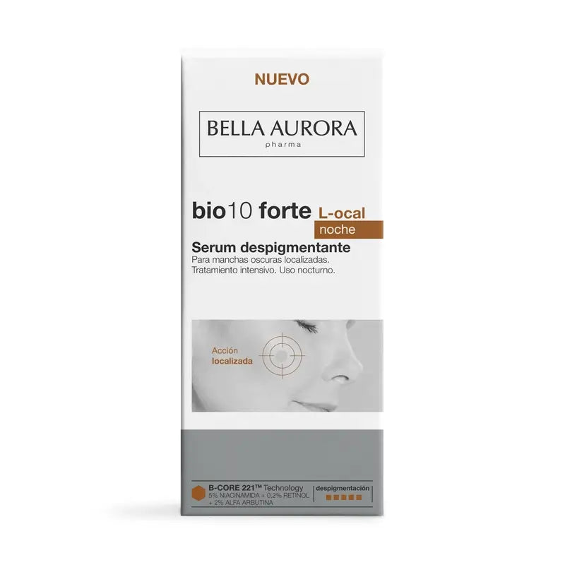 Bella Aurora Bio10 Forte L-Ocal Night Intensive Depigmenting Treatment , 9 ml