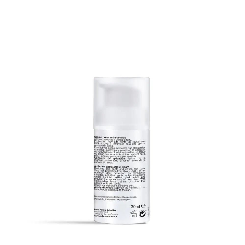 Bella Aurora CC Protect Sunscreen with Colour SPF 50+, 30 ml