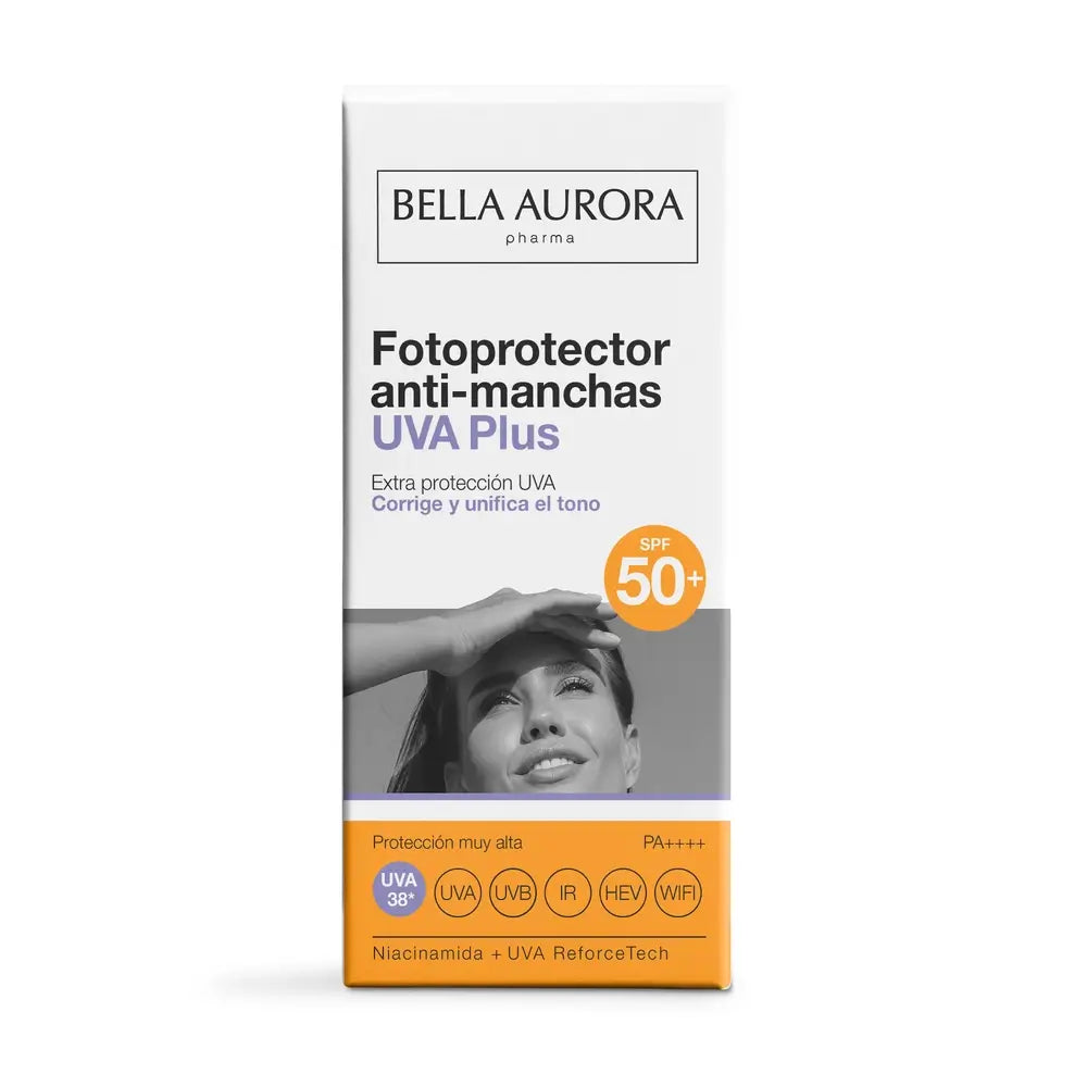 Bella Aurora Anti-Blemish Sunscreen Uva Plus Protect, 50 ml.