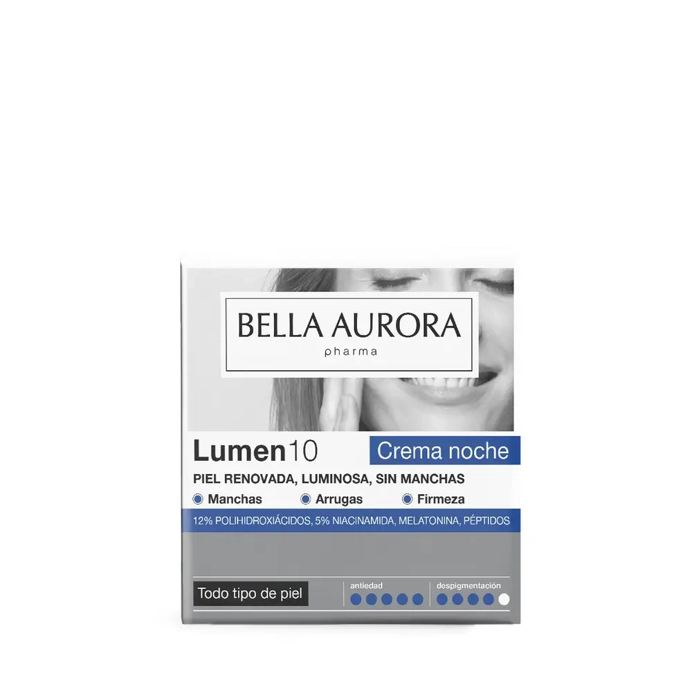 Bella Aurora Lumen10 Anti-Ageing Night Cream, 50 ml