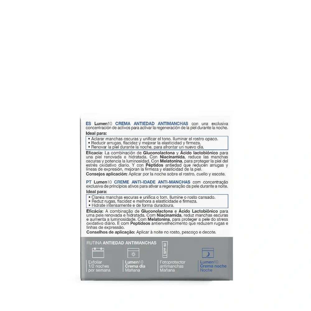 Bella Aurora Lumen10 Anti-Ageing Night Cream, 50 ml