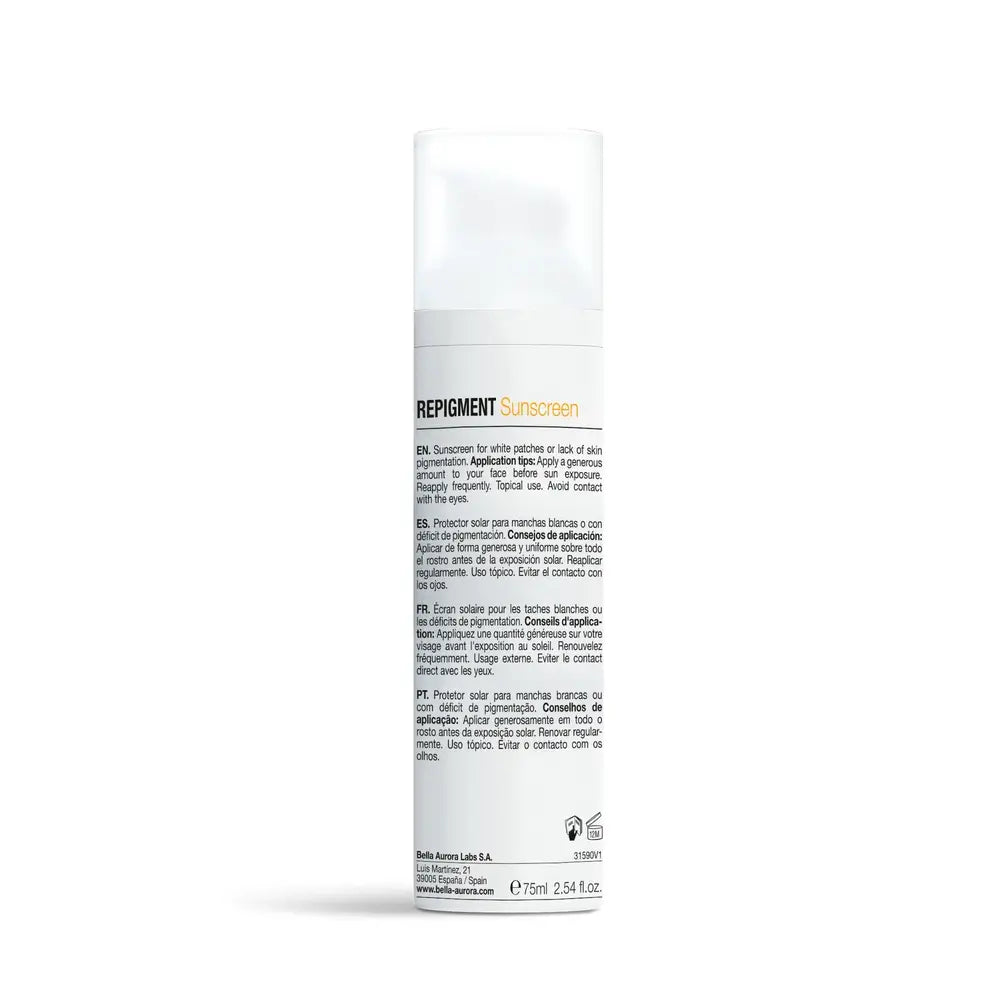 Bella Aurora Repigment Fotoprotector Sunscreen, 75 ml