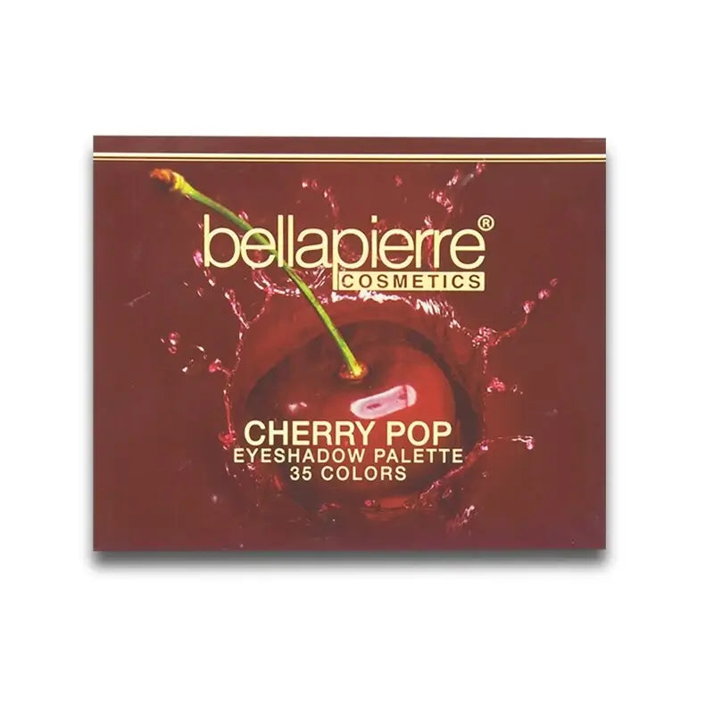 Bellapierre Cosmetics Cherry Pop Eyeshadow Palette, 35 Colors , 38 g