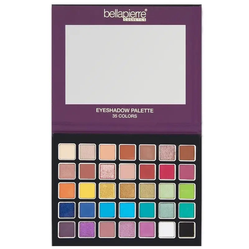 Bellapierre Cosmetics Disco Eyeshadow Palette, 35 Colours , 38 g