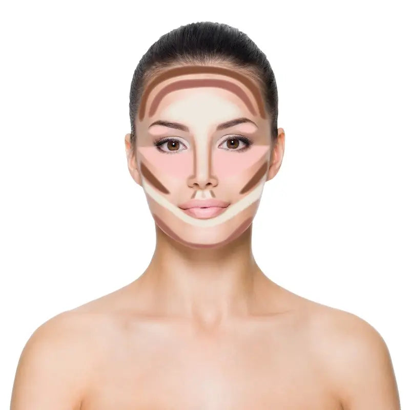 Bellapierre Cosmetics Make-up Contour & Highlight Pro Palette , 19,2 g
