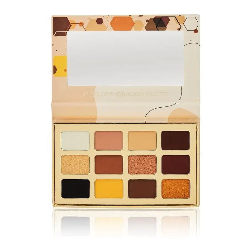 Bellapierre Cosmetics Milk & Honey Eyeshadow Palette, 12 Colours , 25 g