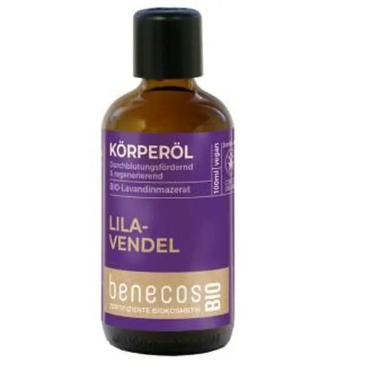 Benecos Lavender Body Oil 100Ml. Bio Vegan