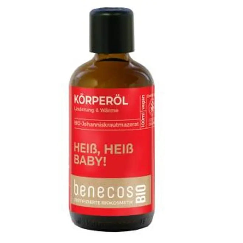 Benecos Hyperic Macerated Body Oil 100Ml Bio Vegan