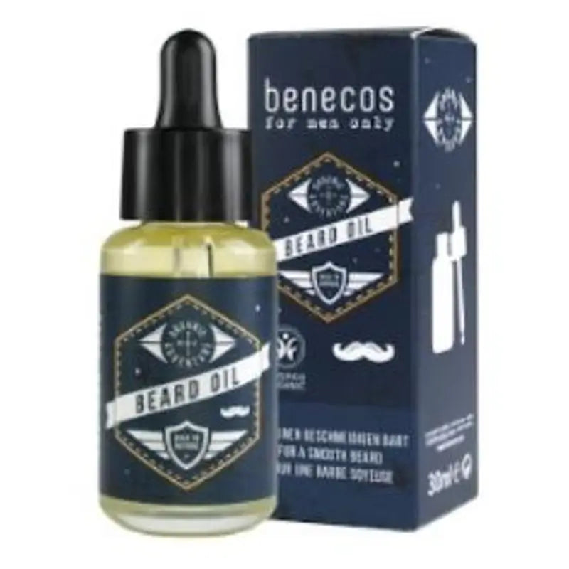 Benecos Beard Oil For Men 30Ml. Vegan