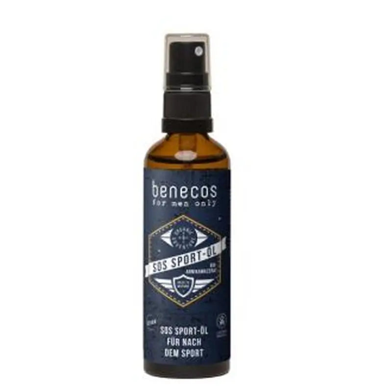 Benecos Arnica For Men Sports Rescue Oil 75M Vegan