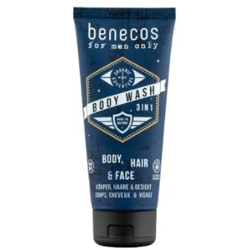 Benecos Body Wash 3In1 For Men 200Ml. Vegan