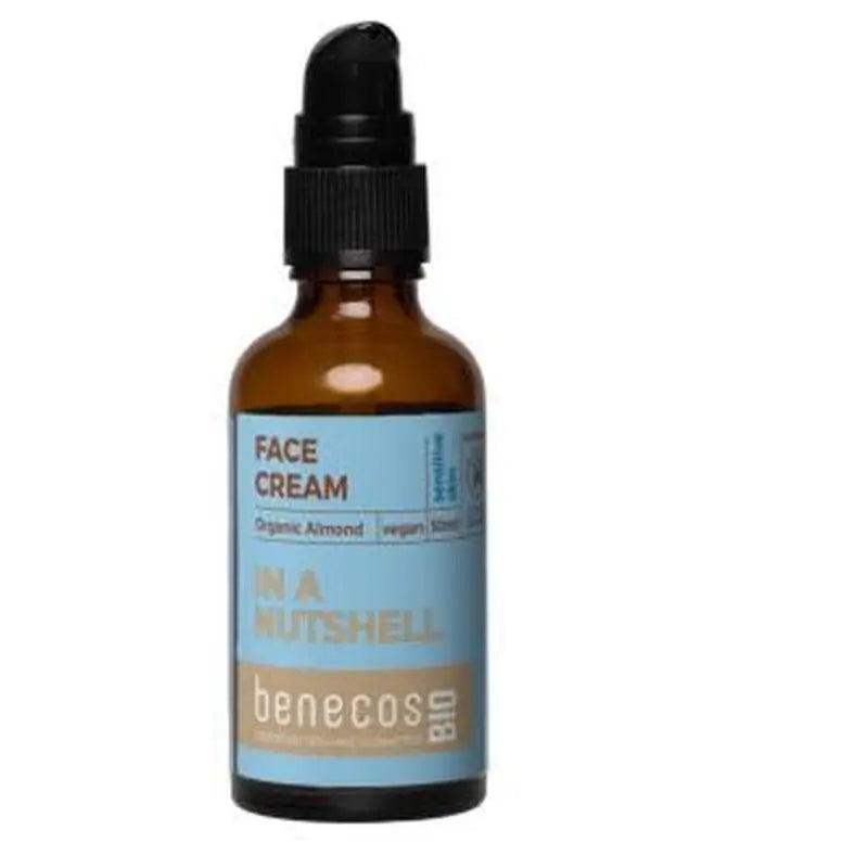 Benecos Facial Cream Sensitive Skin Almond 50Ml Bio Vegan