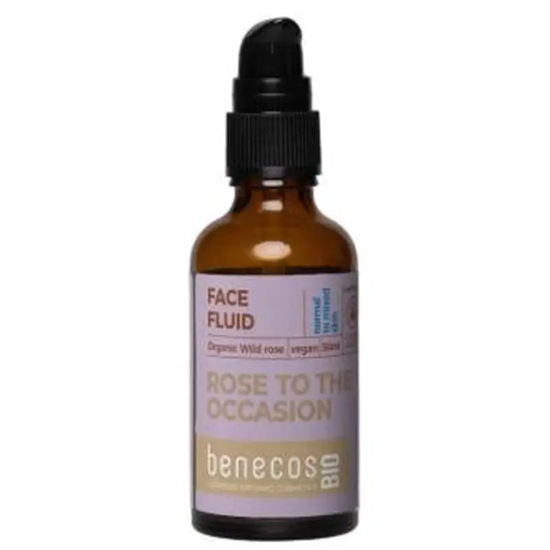 Benecos Facial Fluid Norma-Mixed Skin Pink M. 50Ml. Bio