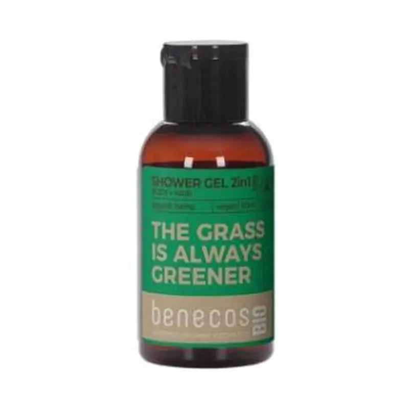 Benecos 2In1 Hemp Mini Travel Bath Gel 50Ml Bio Vegan