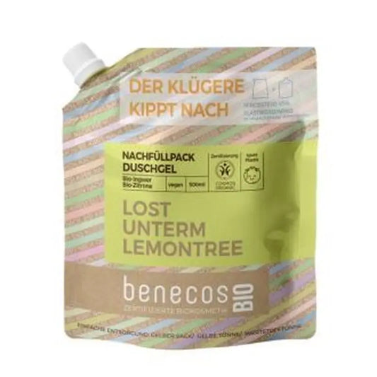 Benecos Ginger & Sage Bath Gel Refill 500M Bio Vegan