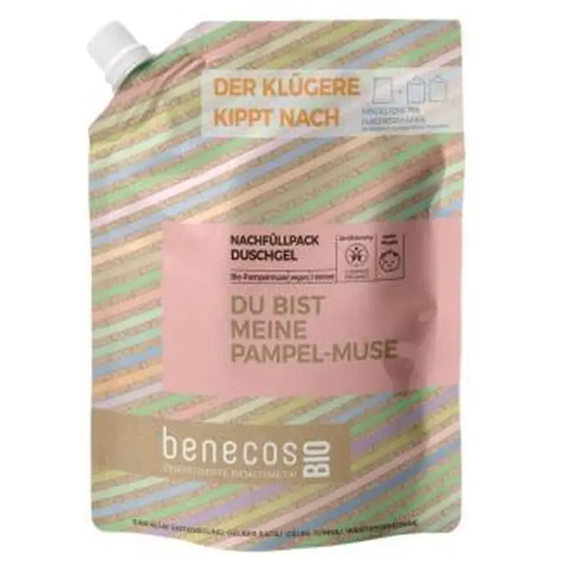 Benecos Grapefruit Bath Gel Refill 1Lt Bio Vegan