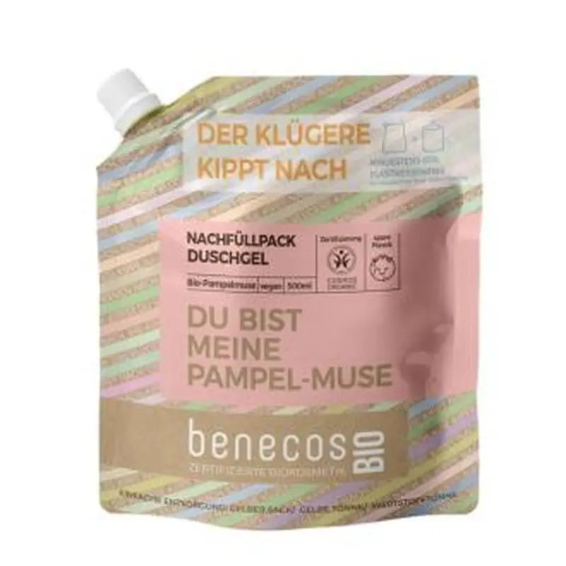 Benecos Grapefruit Bath Gel Refill 500Ml. Bio Vegan