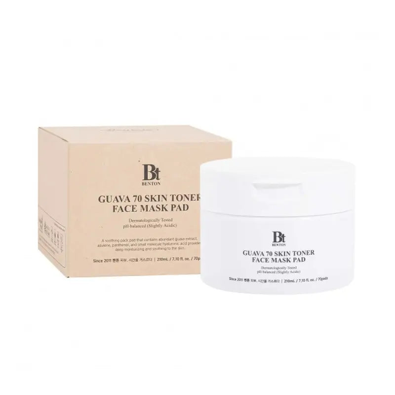 Benton Guava 70 Skin Toner Face Mask Pad , 210 ml