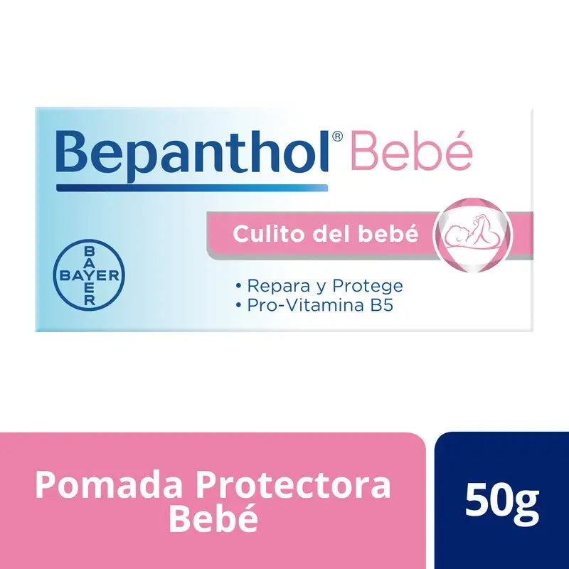 Bepanthol Protective Ointment Nappy Cream Baby Bottom Care, 50 gr
