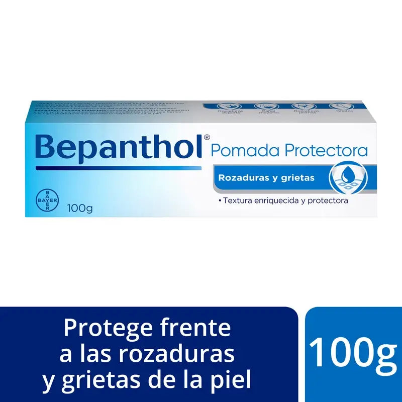 Bepanthol Protective Ointment Cracks and Chafing Sensitive Skin, 100 gr