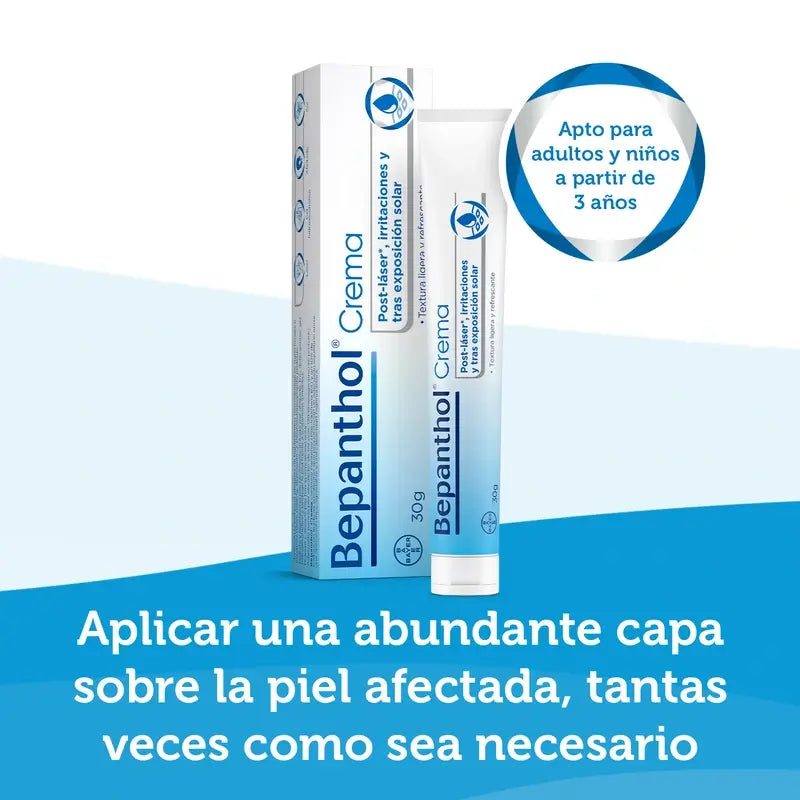 Bepanthol Post-laser and Irritation Regenerating Cream, 30 gr