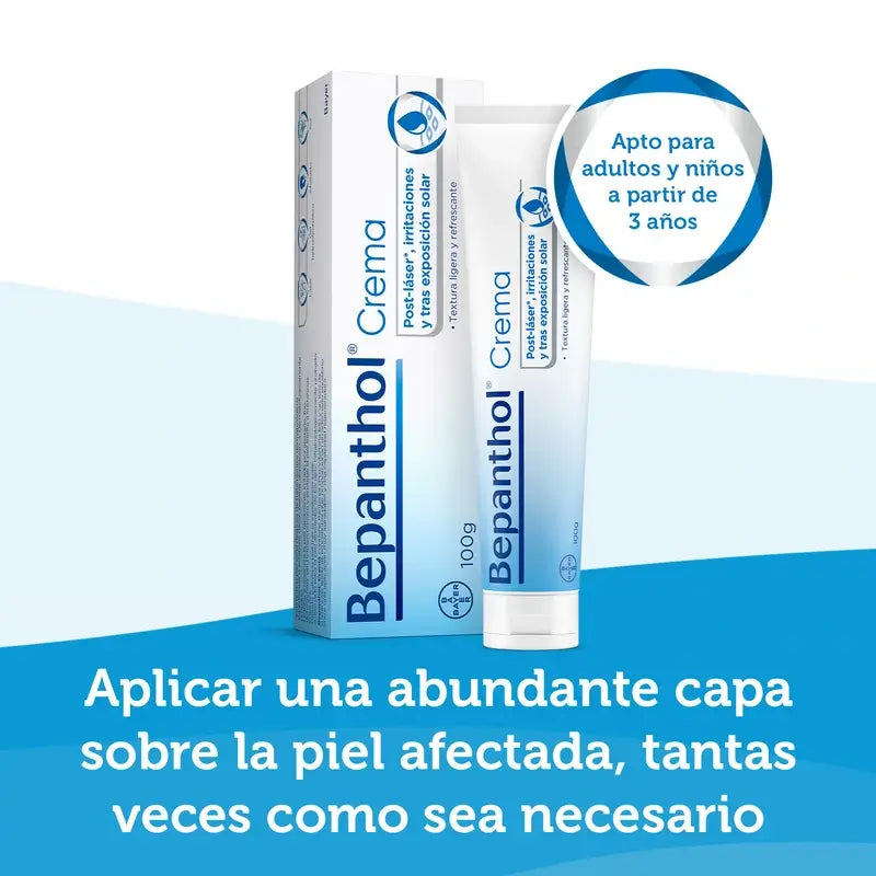 Bepanthol Post-laser and Irritation Regenerating Cream, 100 gr