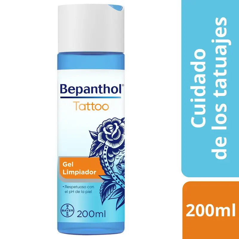 Bepanthol Tattoo Cleansing Gel, 200 ml