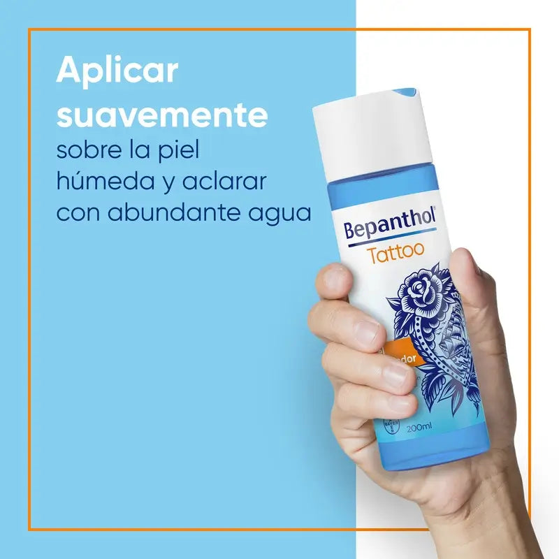 Bepanthol Tattoo Cleansing Gel, 200 ml