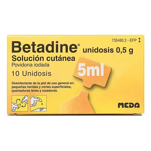 Betadine Topical Solution 10 Pouches
