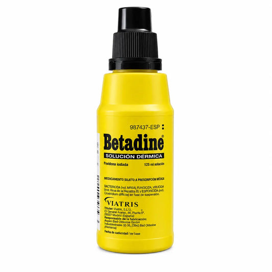 Betadine 10% Topical Solution 1 Bottle, 125 ml