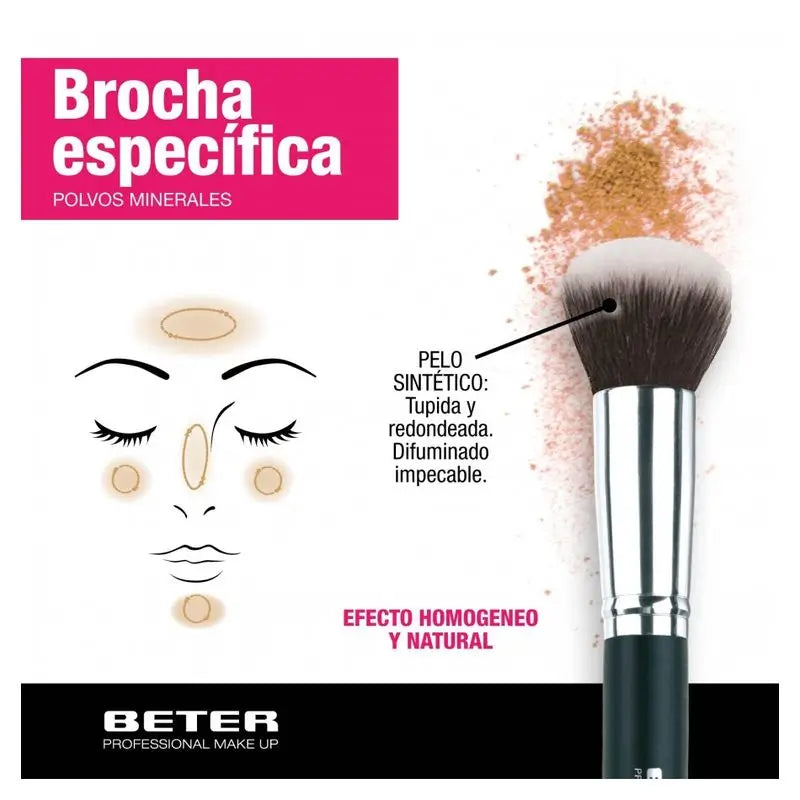 Beter Specific Mineral Powder Brush With Synthetic Hair