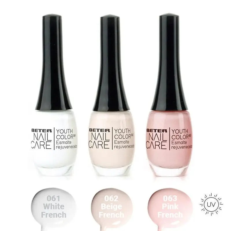 Beter Nail Care French Manicure Nail Polish 3X Pack